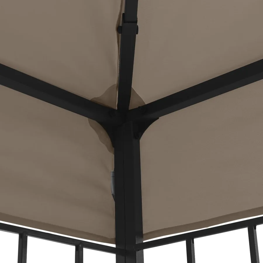 Belvédère 4x3 m Taupe - 5