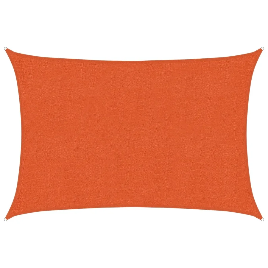 Voile d'ombrage 160 g/m² Orange 2x3 m PEHD - 2