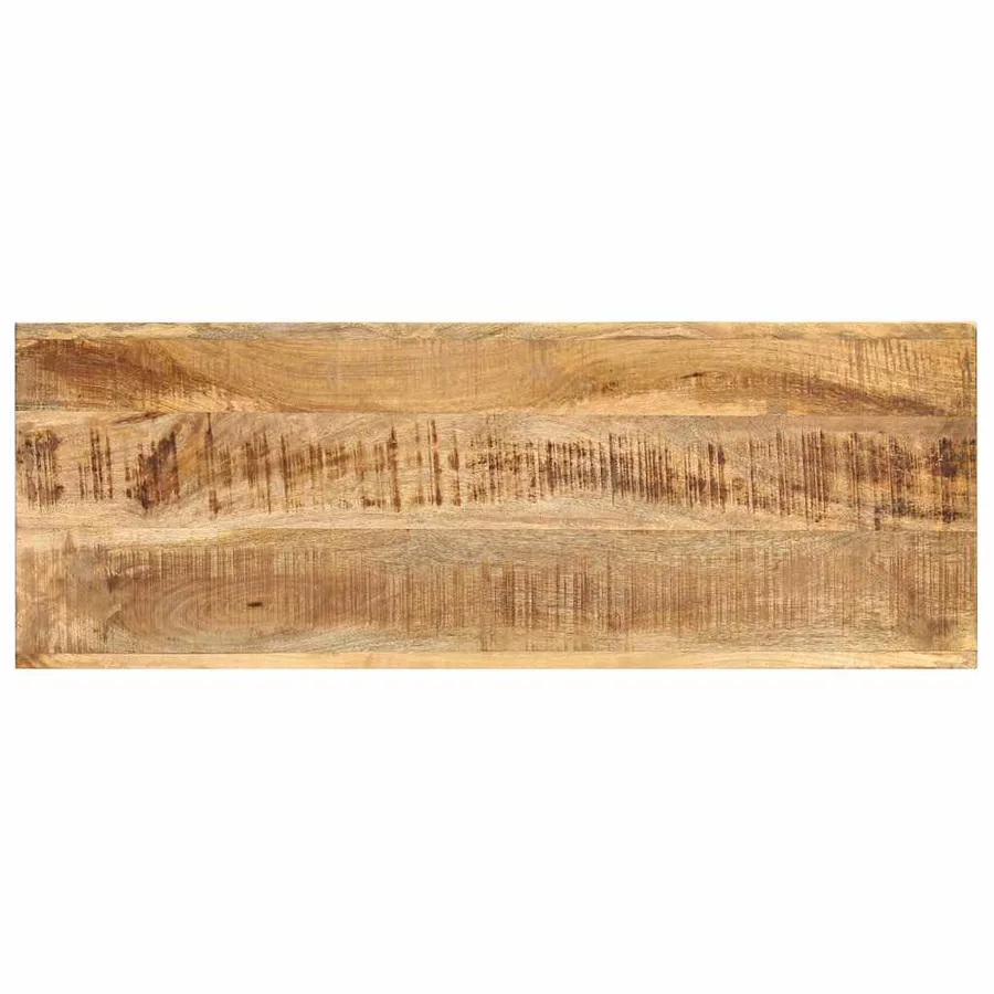 Table console 110x35x76 cm Bois de manguier massif - 3