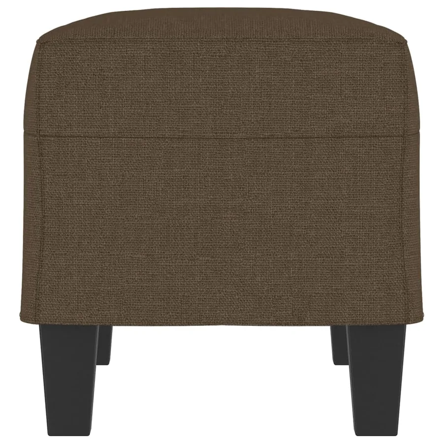 Banc Marron 100x35x41 cm Tissu - 4