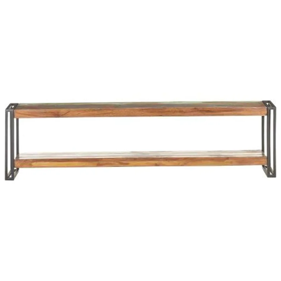 Meuble TV 150x30x40 cm Bois de récupération massif - 2