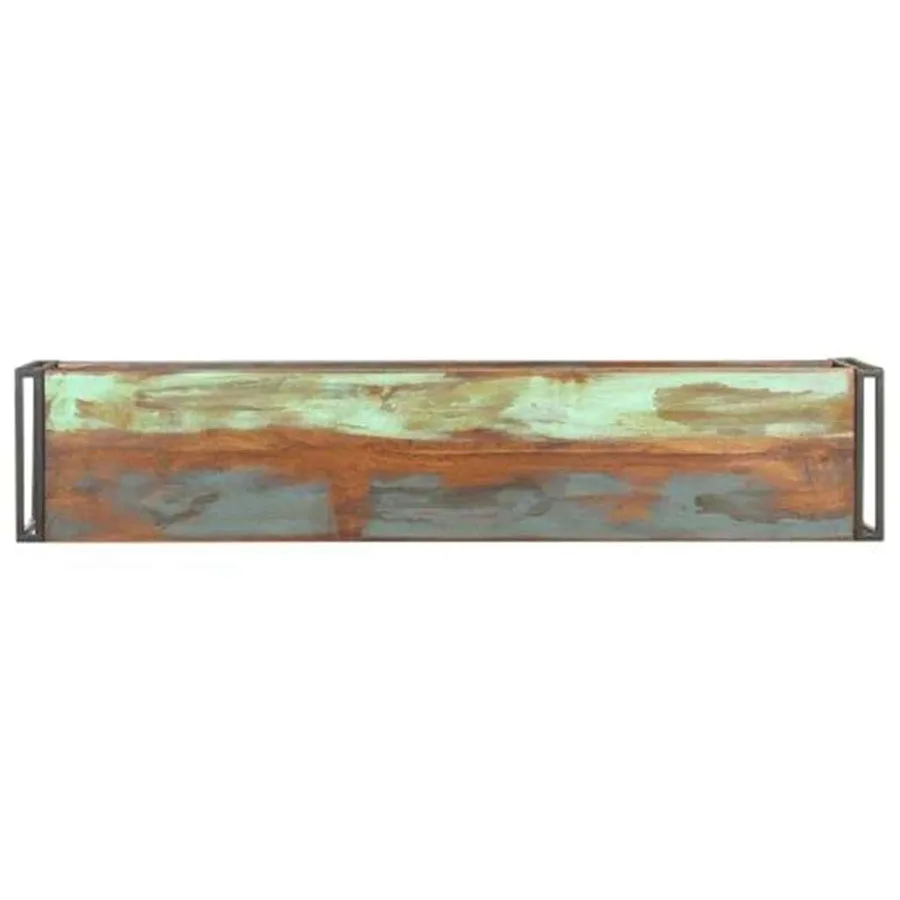 Meuble TV 150x30x40 cm Bois de récupération massif - 3
