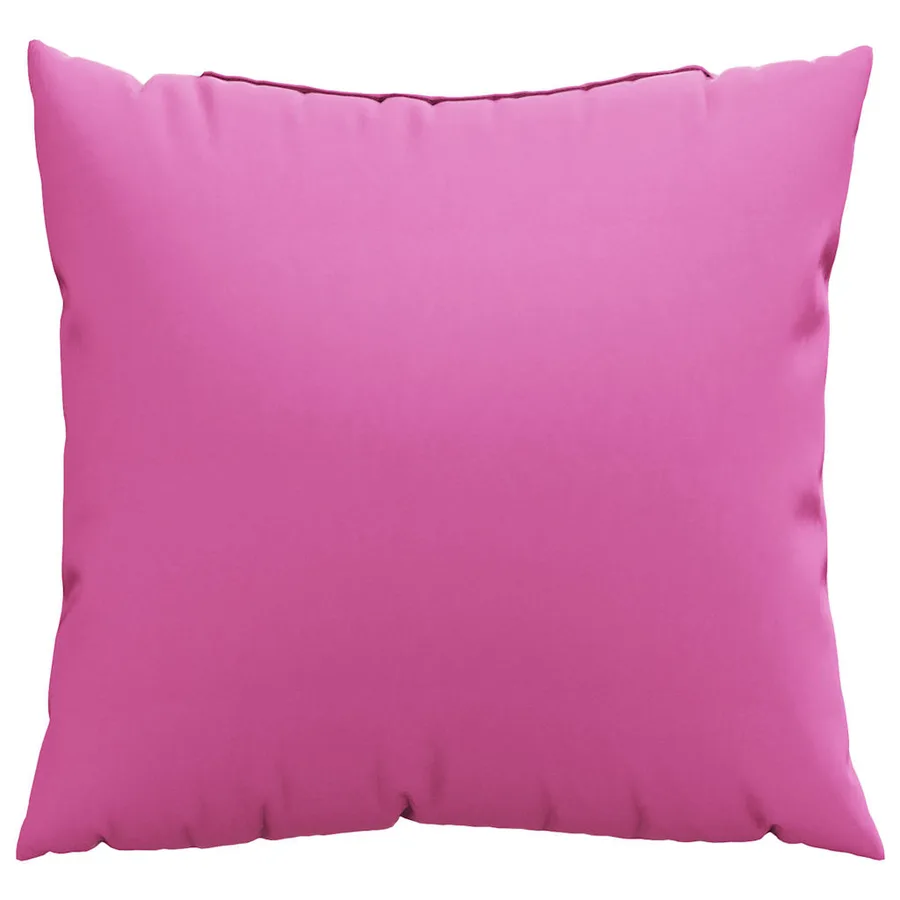 Coussins Éparpillés 4 pcs Rose 50 x 50 cm Tissu en Polyester - 5
