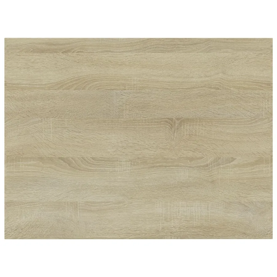 Panneau de bibliothèque 8pcs Chêne sonoma 40x30x1,5cm Aggloméré - 4