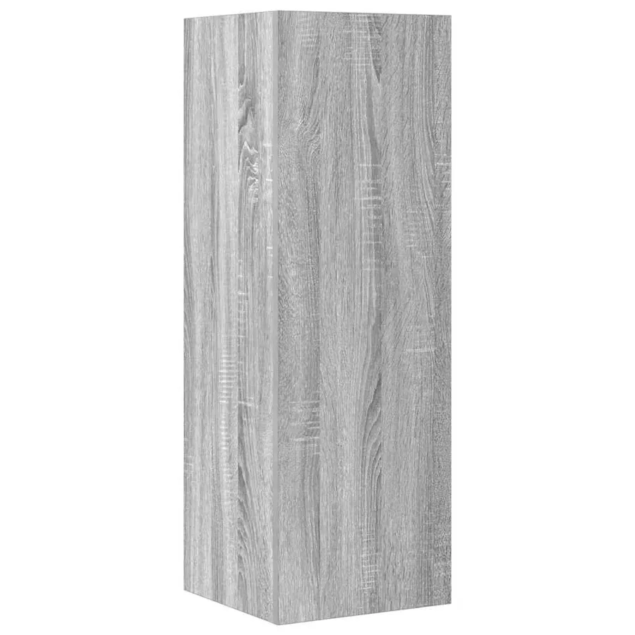 Ensemble de meubles TV 4 pcs Sonoma gris Bois d'ingénierie - 4