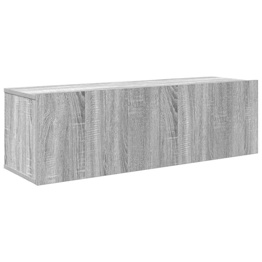 Ensemble de meubles TV 4 pcs Sonoma gris Bois d'ingénierie - 5