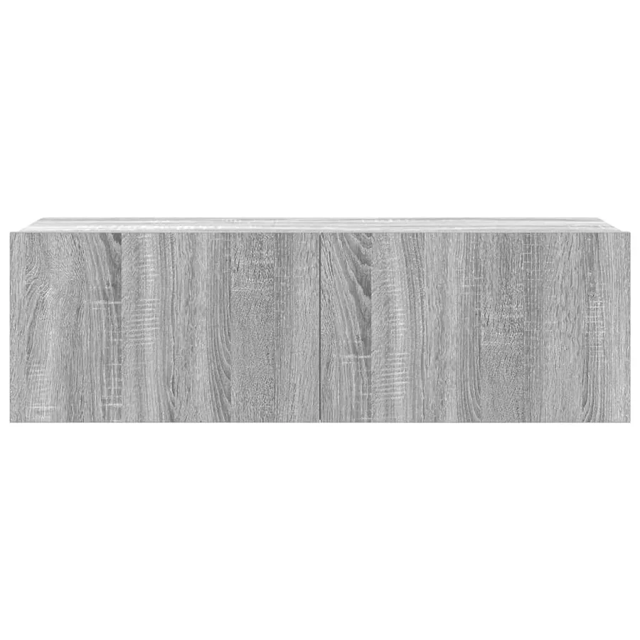 Ensemble de meubles TV 4 pcs Sonoma gris Bois d'ingénierie - 9