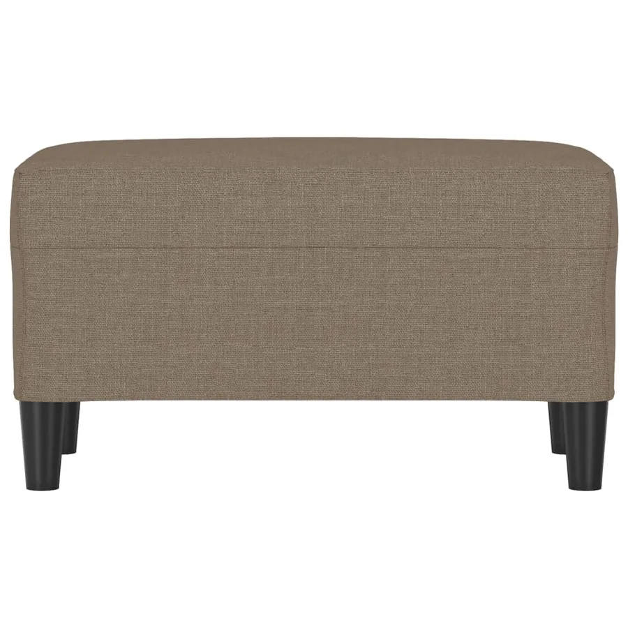 Banc Taupe 70x35x41 cm Tissu - 3