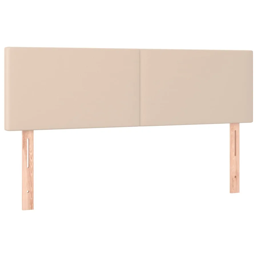 Sommier à lattes de lit avec matelas Cappuccino 140x190 cm - 6