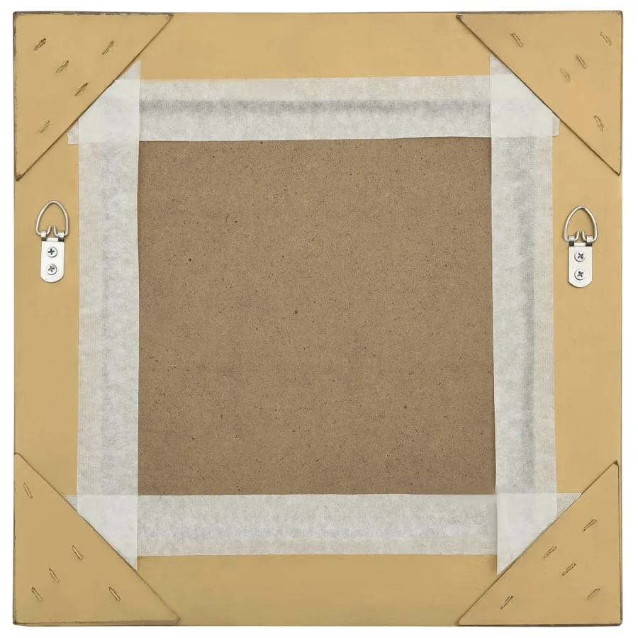 Miroir mural style baroque 40x40 cm Doré - 4