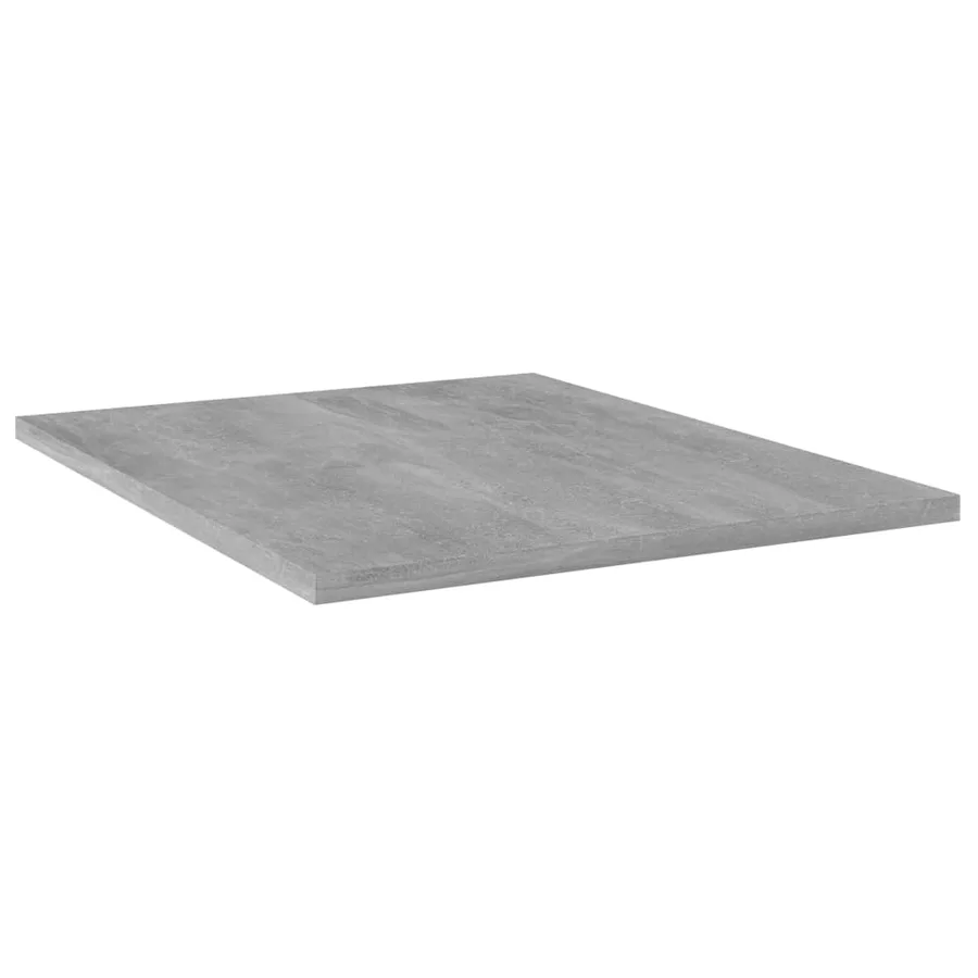 Panneaux de bibliothèque 4 pcs gris béton bois d’ingénierie - 2