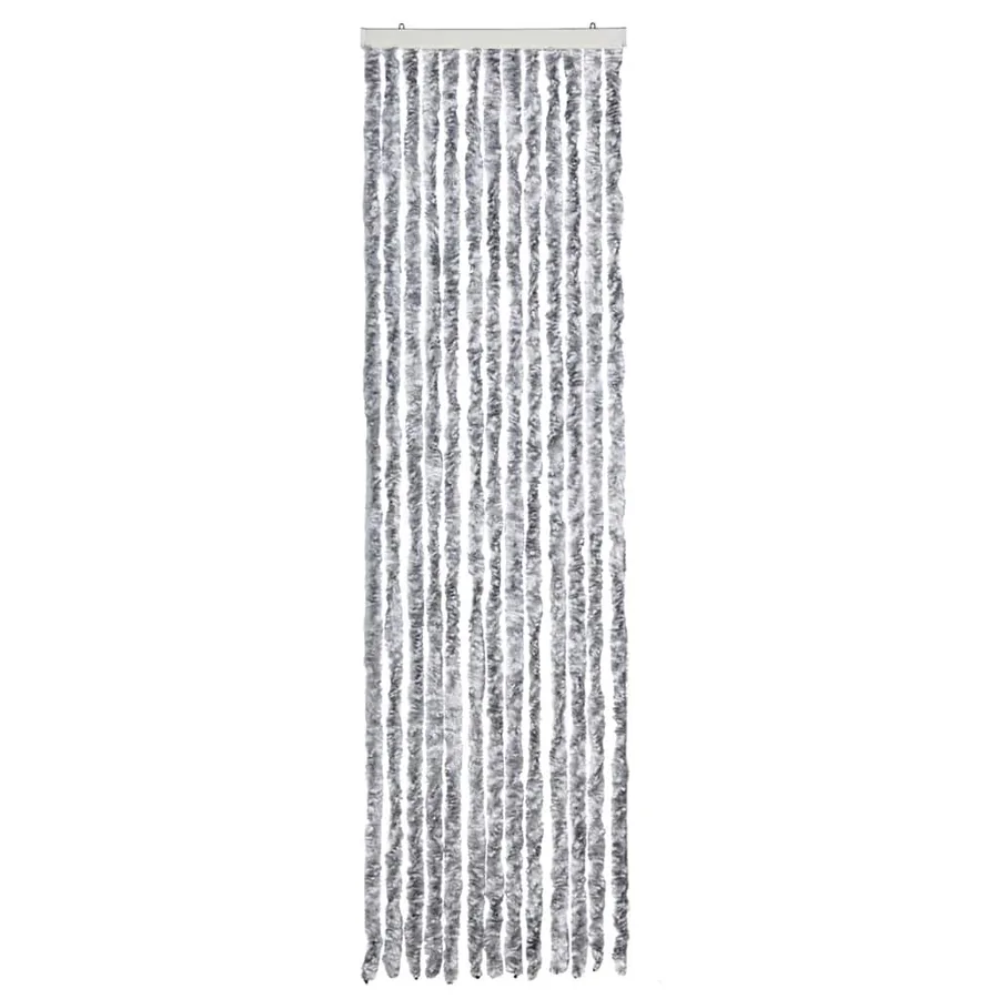 Moustiquaire Blanc et gris 56x200 cm Chenille - 3
