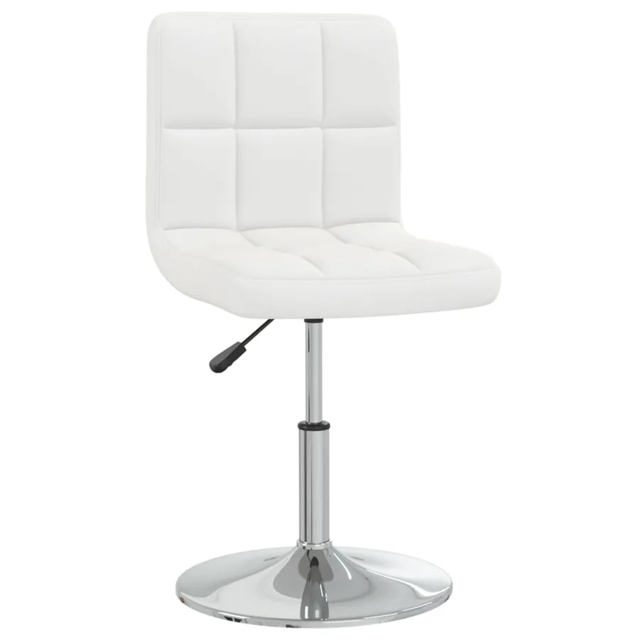 Tabouret de bar Blanc Similicuir - 2