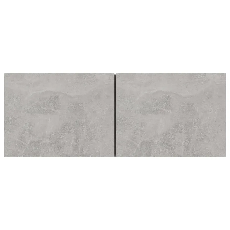 Ensemble de meubles TV 8 pcs Gris béton Bois d'ingénierie - 5
