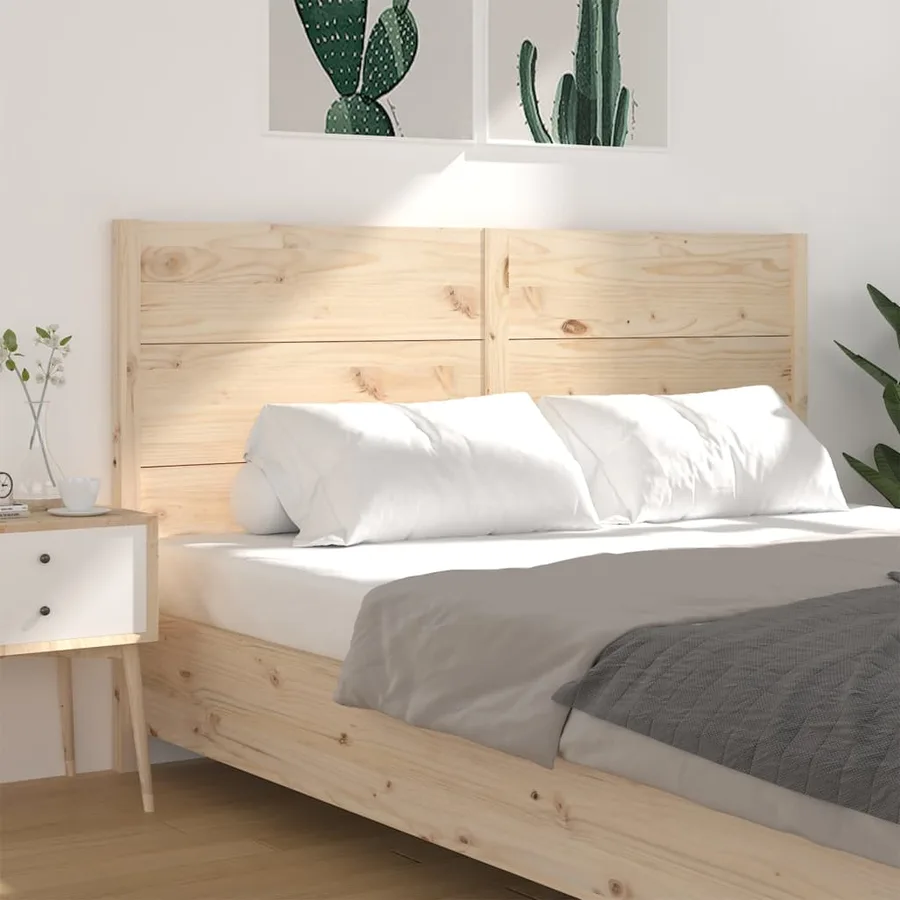 Tête de lit 166x4x100 cm Bois massif de pin - 4