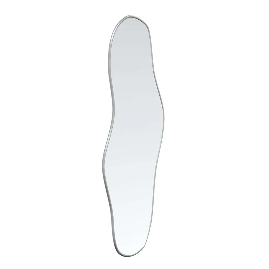 Miroir mural Argenté 100x45 cm - 3