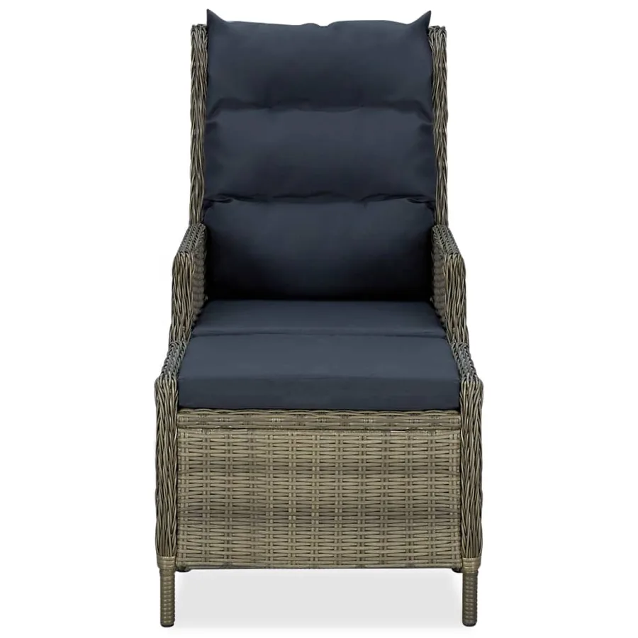 Ensemble à manger de jardin 5 pcs Marron - 15