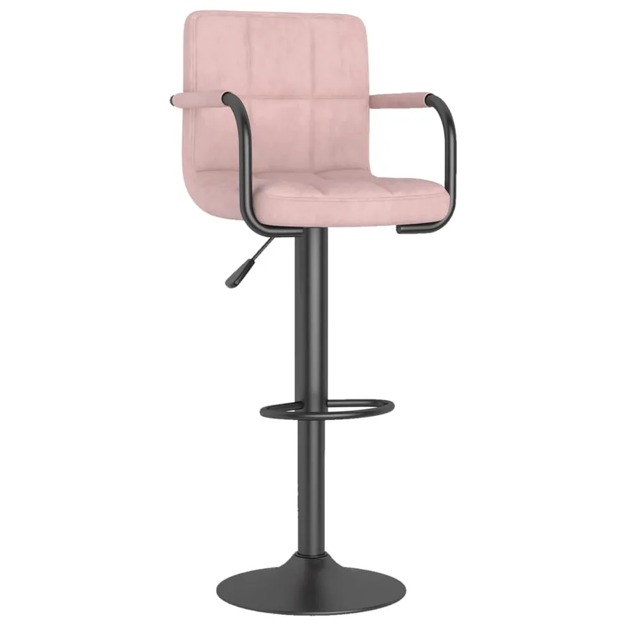 Tabouret de bar Rose Velours - 2