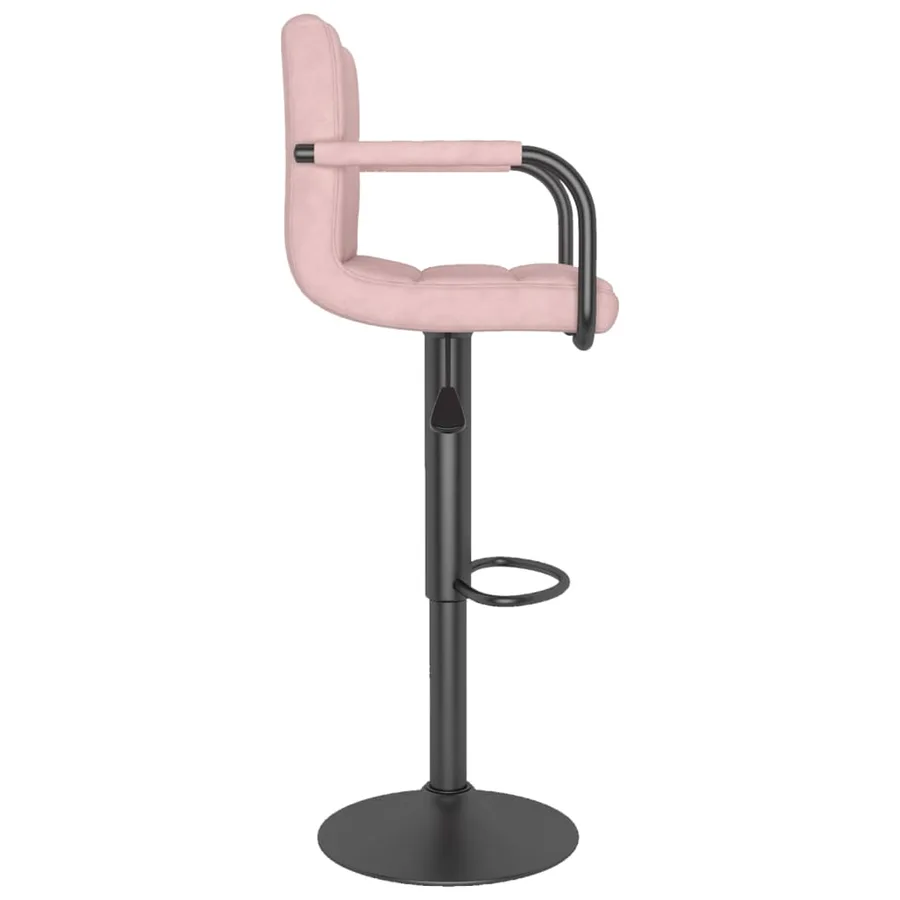 Tabouret de bar Rose Velours - 4
