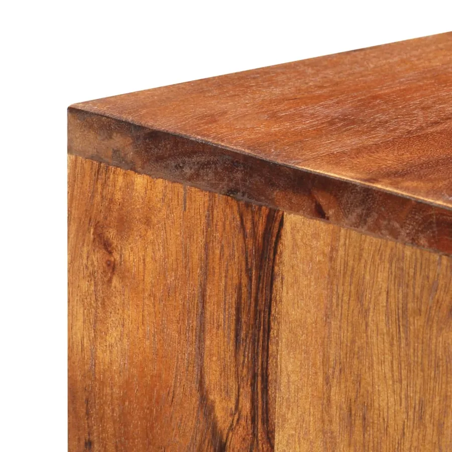 Buffet 80x30x100 cm Bois d'acacia solide - 7