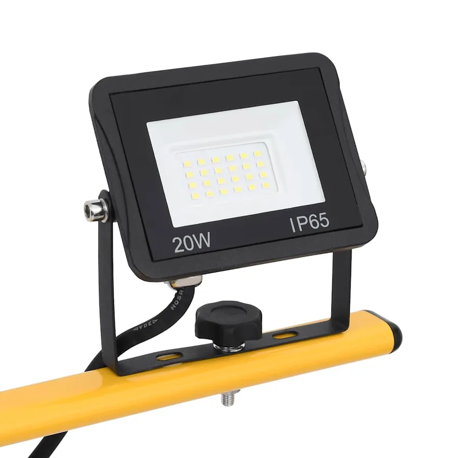 Projecteur à LED avec trépied 2x20 W Blanc froid - 4