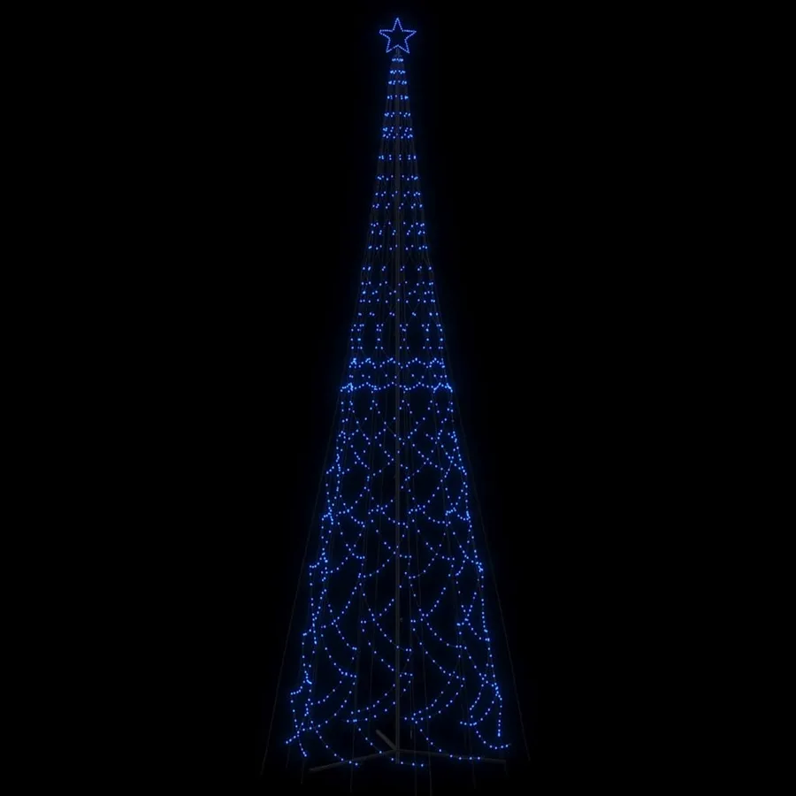 Arbre de Noël cône 3000 LED bleu 230x800 cm - 3