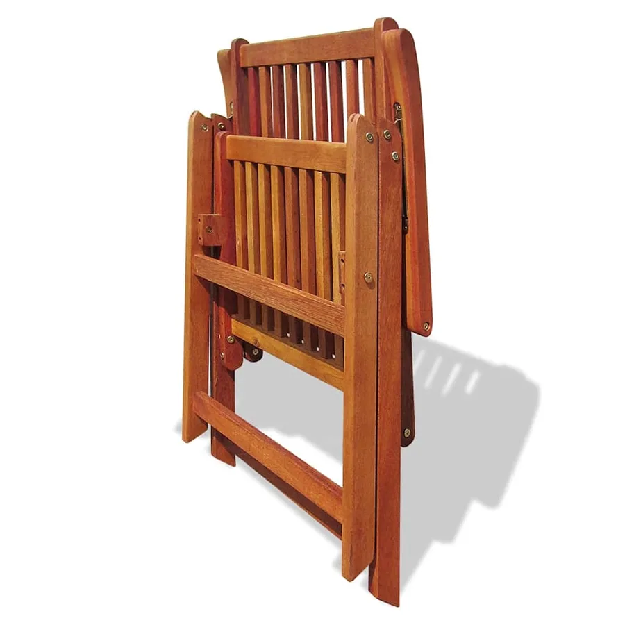 Ensemble à manger d'extérieur 7 pcs Bois d'acacia solide - 10