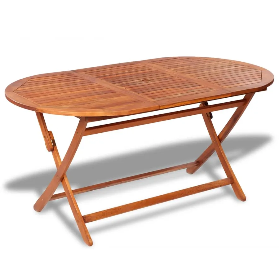 Ensemble à manger d'extérieur 7 pcs Bois d'acacia solide - 5