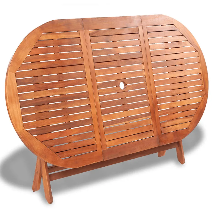 Ensemble à manger d'extérieur 7 pcs Bois d'acacia solide - 6