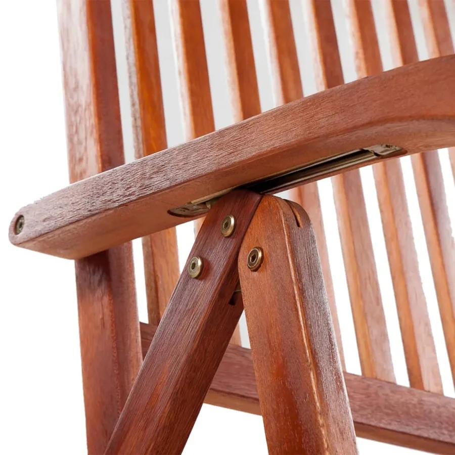 Ensemble à manger d'extérieur 7 pcs Bois d'acacia solide - 7