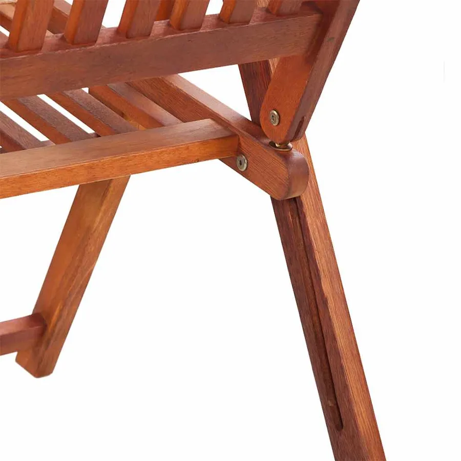 Ensemble à manger d'extérieur 7 pcs Bois d'acacia solide - 8