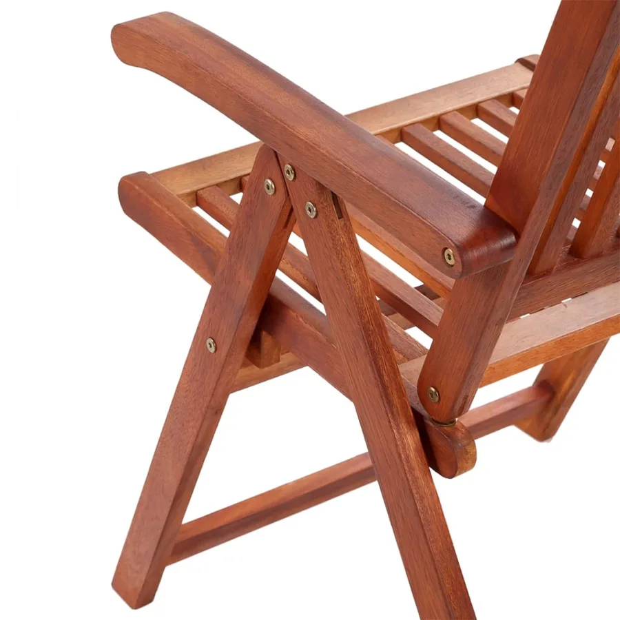Ensemble à manger d'extérieur 7 pcs Bois d'acacia solide - 9