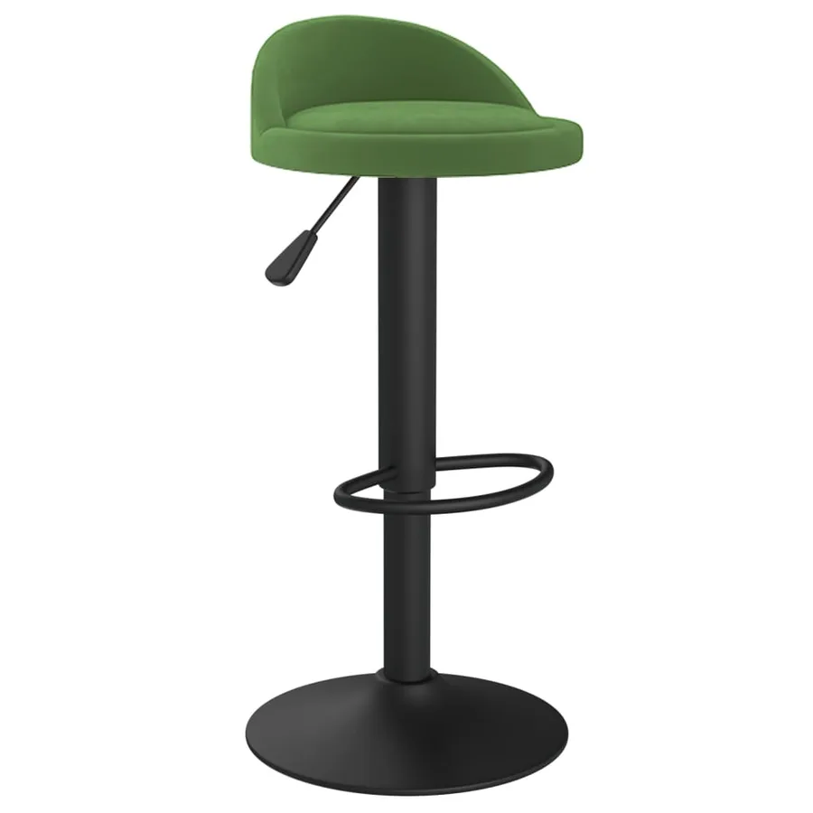 Tabouret de bar Vert foncé Velours - 2
