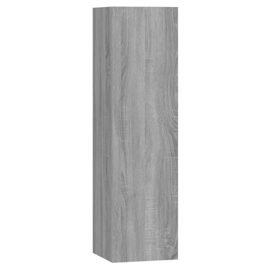 Ensemble de meubles TV 7 pcs Sonoma gris Bois d'ingénierie - 6