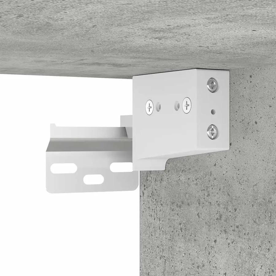 Ensemble de meubles TV 7 pcs Gris béton Bois d'ingénierie - 10