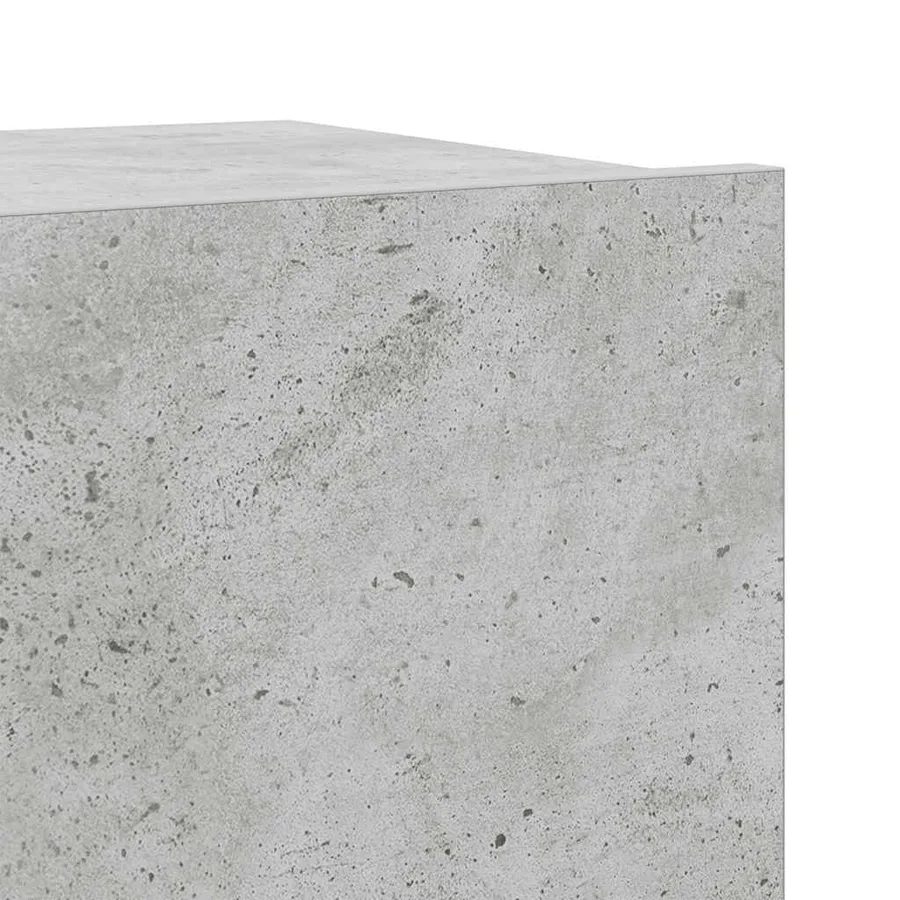 Ensemble de meubles TV 7 pcs Gris béton Bois d'ingénierie - 9