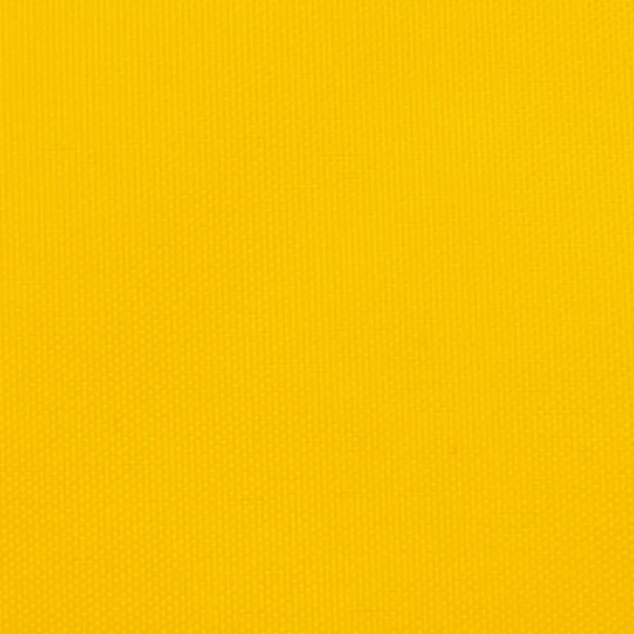 Voile de parasol tissu oxford rectangulaire 5x6 m jaune - 9
