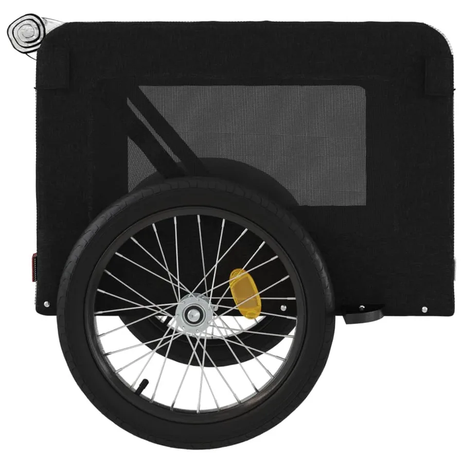 Remorque de vélo pour animaux de compagnie noir - 8