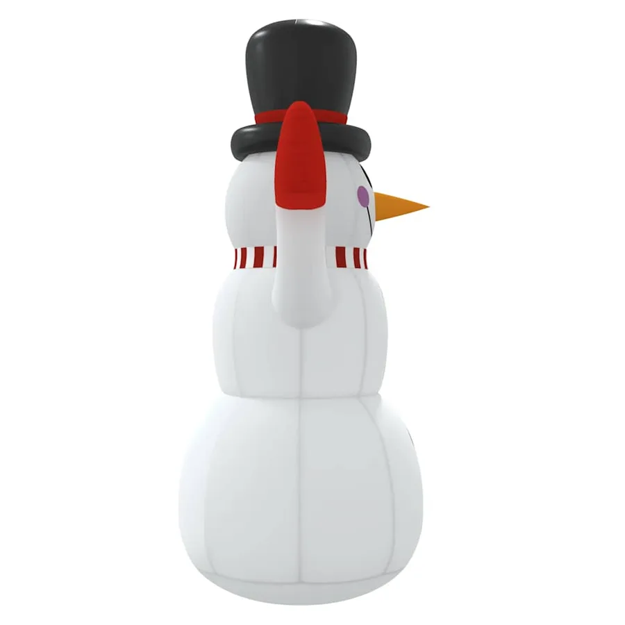 Bonhomme de neige gonflable avec LED 240 cm - 5