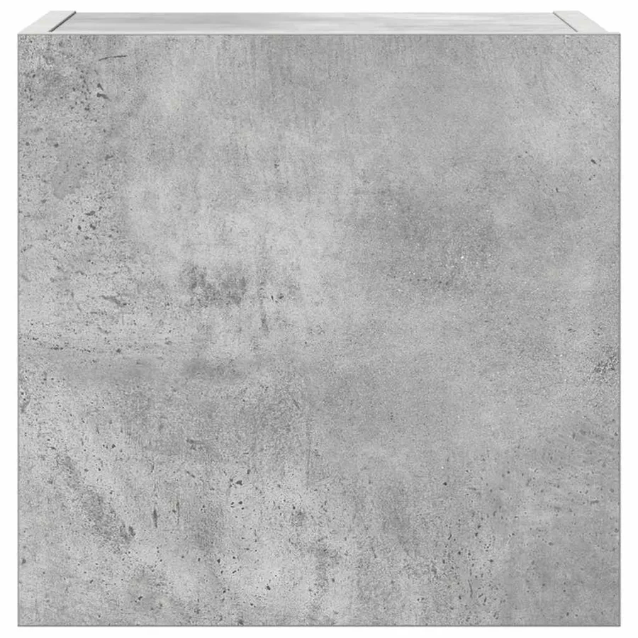 Ensemble de meubles TV 7 pcs Gris béton Bois d'ingénierie - 7