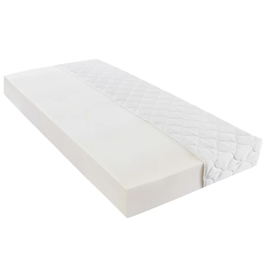 Lit avec matelas Noir Velours 180x200 cm - 9