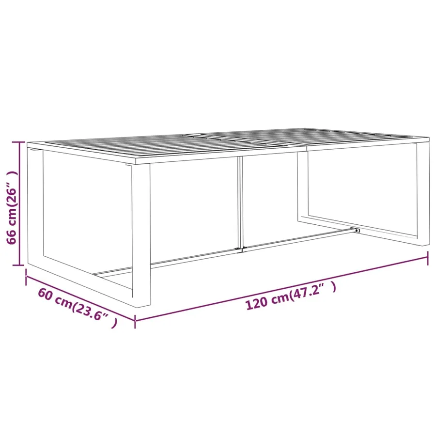Salon de jardin 7 pcs avec coussins Aluminium Anthracite - 9