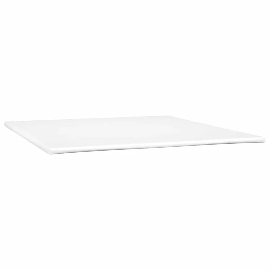 Sommier à lattes de lit avec matelas Noir 180x200 cm Tissu - 7