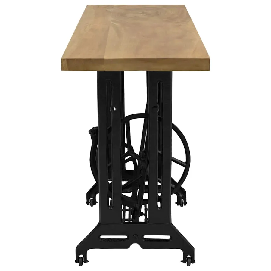 Table console avec machine à coudre 110x40x75 cm - 3