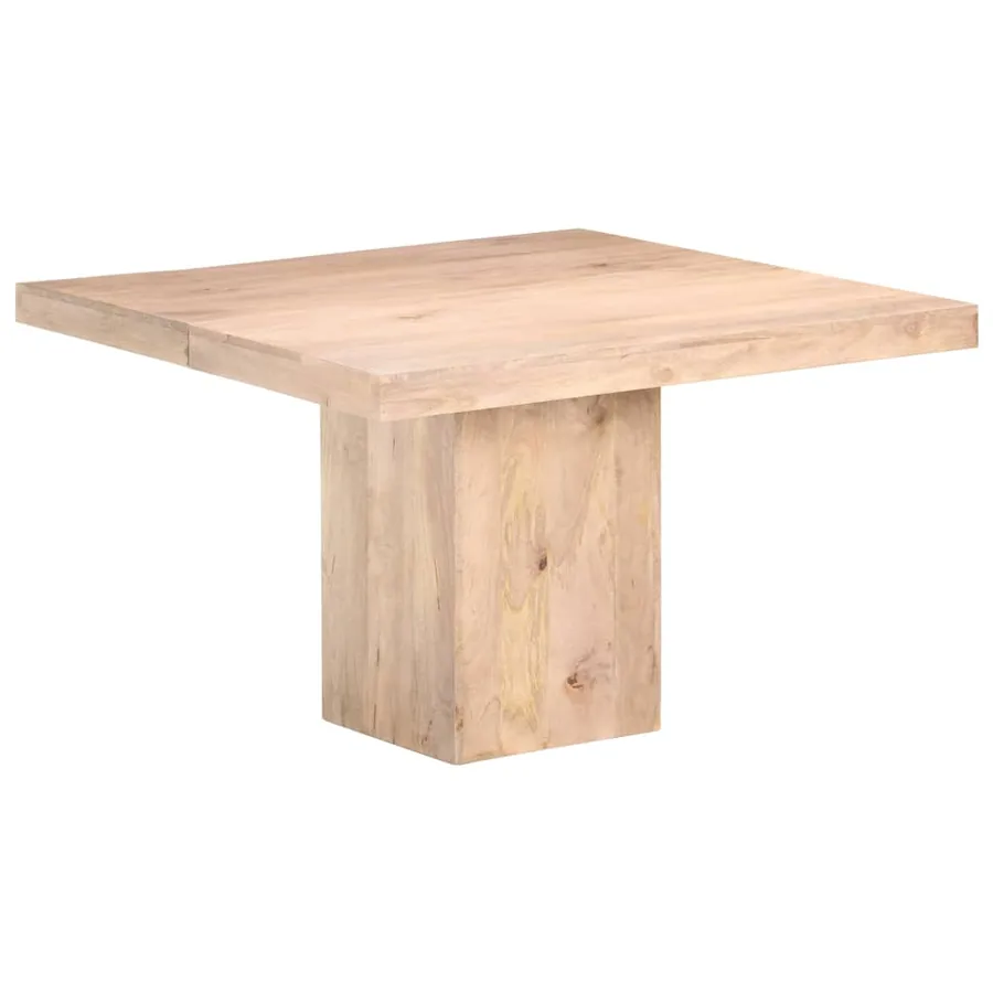 Table de salle à manger 120x120x77 cm Bois de manguier massif - 10