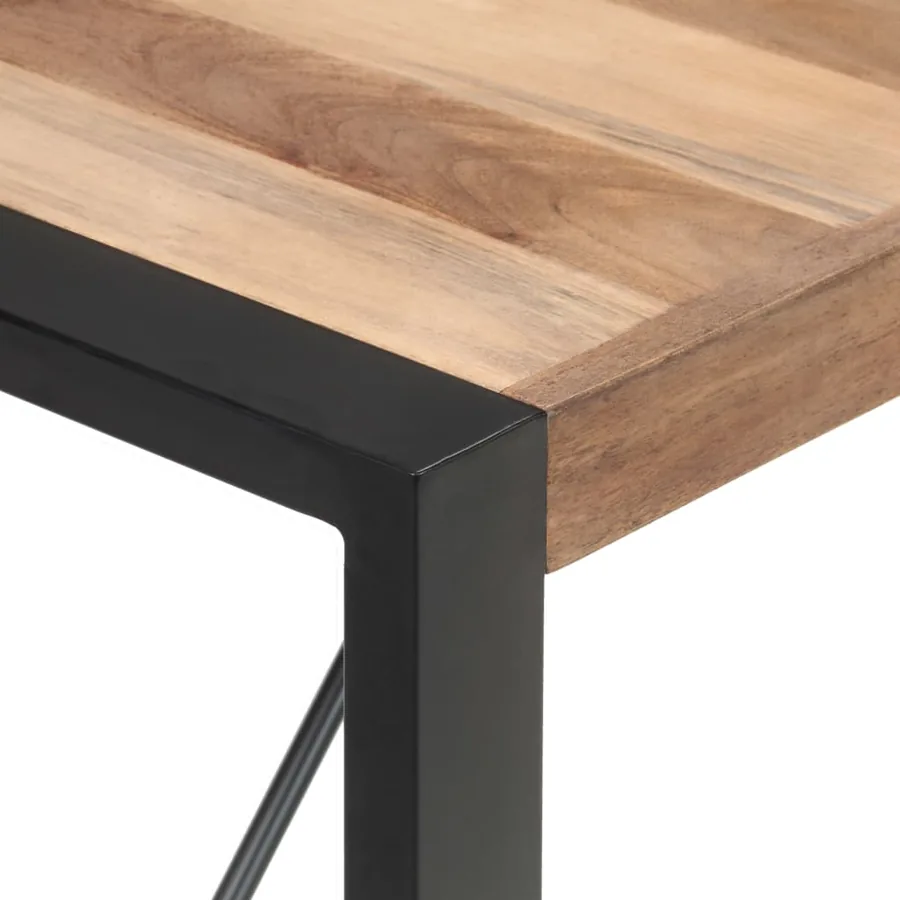 Table à manger 140x70x75 cm bois massif - 4
