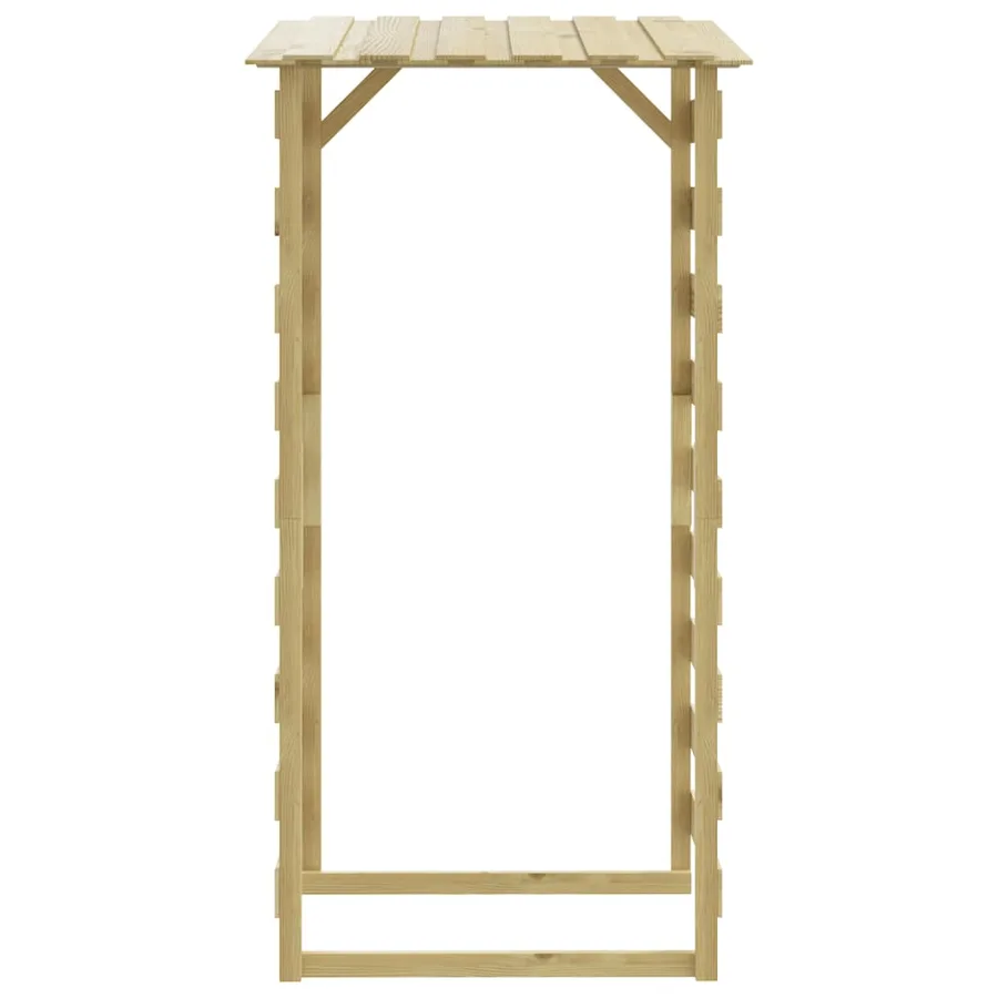 Pergolas avec toits 2 pcs 100x90x200 cm Bois de pin imprégné - 4