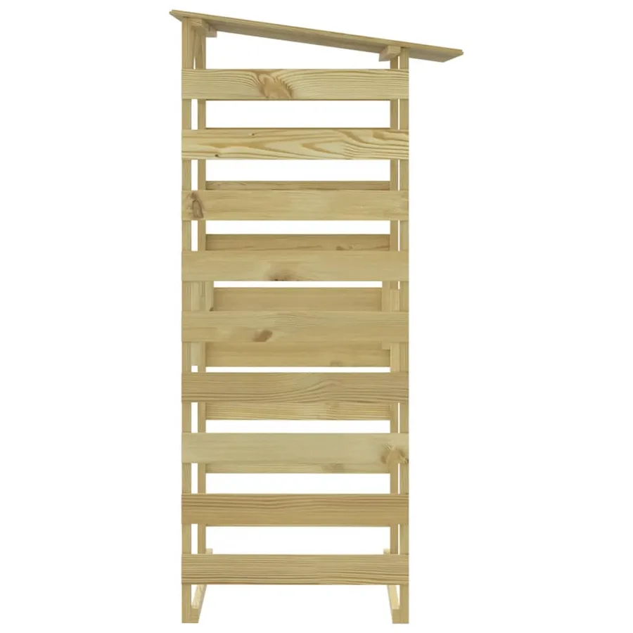 Pergolas avec toits 2 pcs 100x90x200 cm Bois de pin imprégné - 5