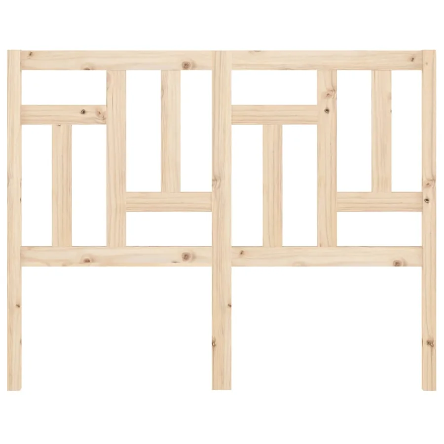 Tête de lit 140,5x4x100 cm Bois massif de pin - 4