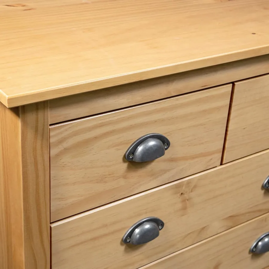 Buffet Hill 79x40x80 cm Bois de pin solide - 4
